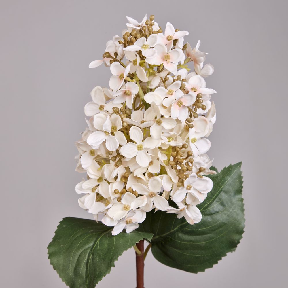 ЦВЕТОК ИСКУССТВЕННЫЙ "ГОРТЕНЗИЯ" ВЫСОТА=50СМ. (МАЛ=12 ШТ/КОР=48ШТ.)