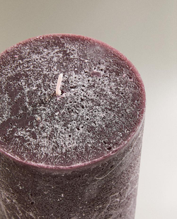 ZARA HOME БОЛЬШАЯ ЦИЛИНДРИЧЕСКАЯ АРОМАТИЧЕСКАЯ СВЕЧА "ИМБИРНЫЙ ПРЯНИК", РАЗНОЦВЕТНЫЙ