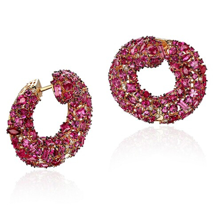 СЕРЬГИ с бриллиантом  из желтого золота JA-S-413983-1