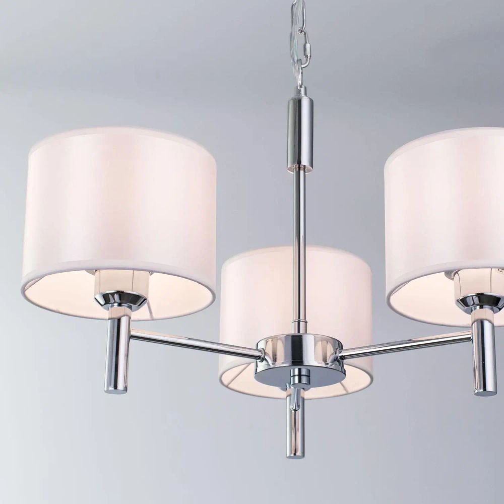 Citilux Аврора CL463130 Люстра с белыми абажурами