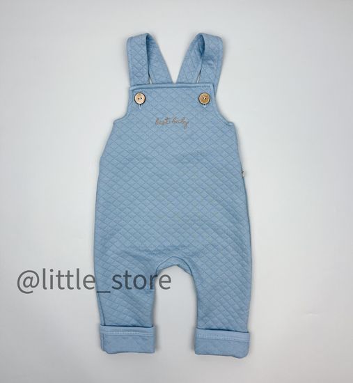 Полукомбинезон из капитония утепленный "Bunny" Голубой