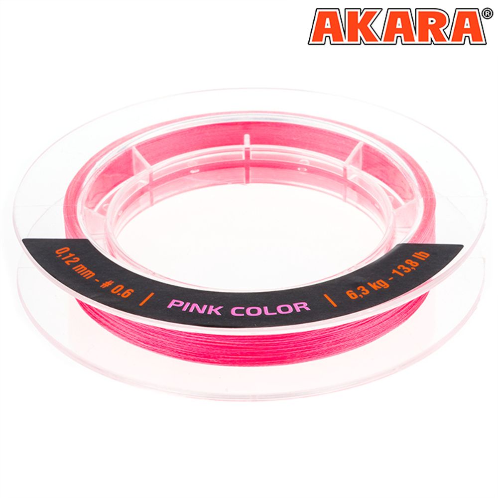 Шнур Akara Ultra Light Competition Pink 150 м 0,08