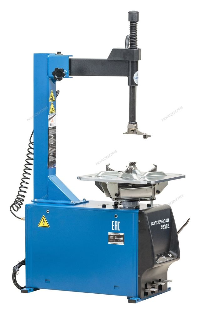 NORDBERG (4638E 380) Станок шиномонтажный полуавтомат, односкоростной, 380 В, синий