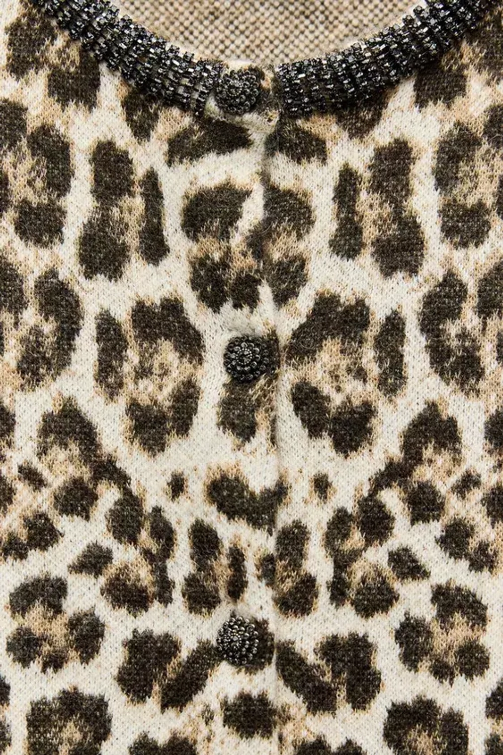 Zara leopard print cardigan 2025