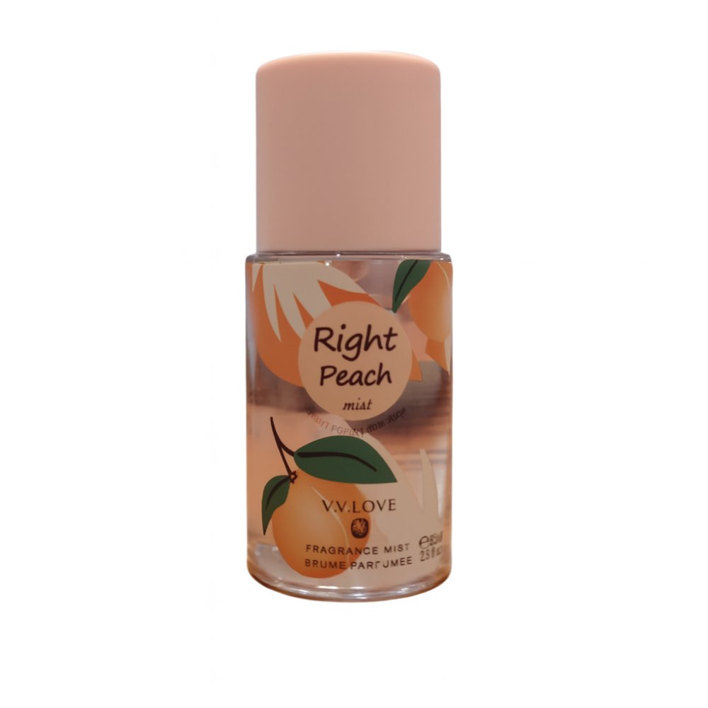 Парфюмированный спрей для тела V.V.Love Right Peach 85 мл
