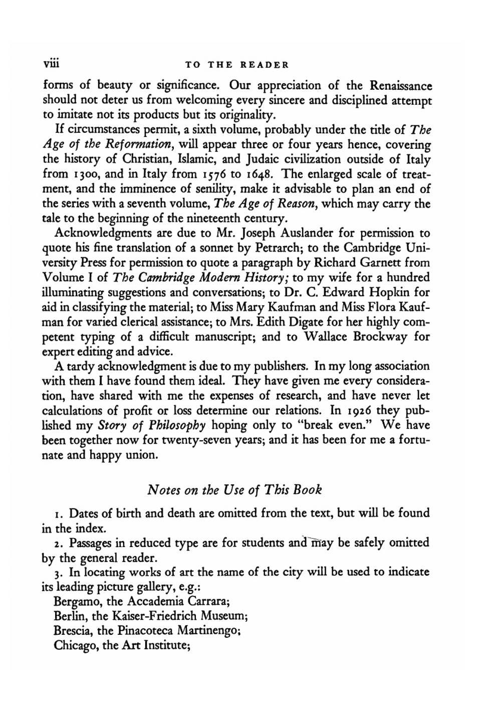 The Renaissance. The Story of Civilization: part V | Will Durant