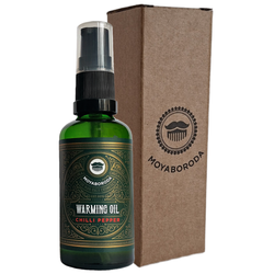 Масло для активации роста волос, бороды, усов MOYABORODA "CHILLI PEPPER", прешейв для бритья (органик масло с Чилийским перцем). (50мл.)