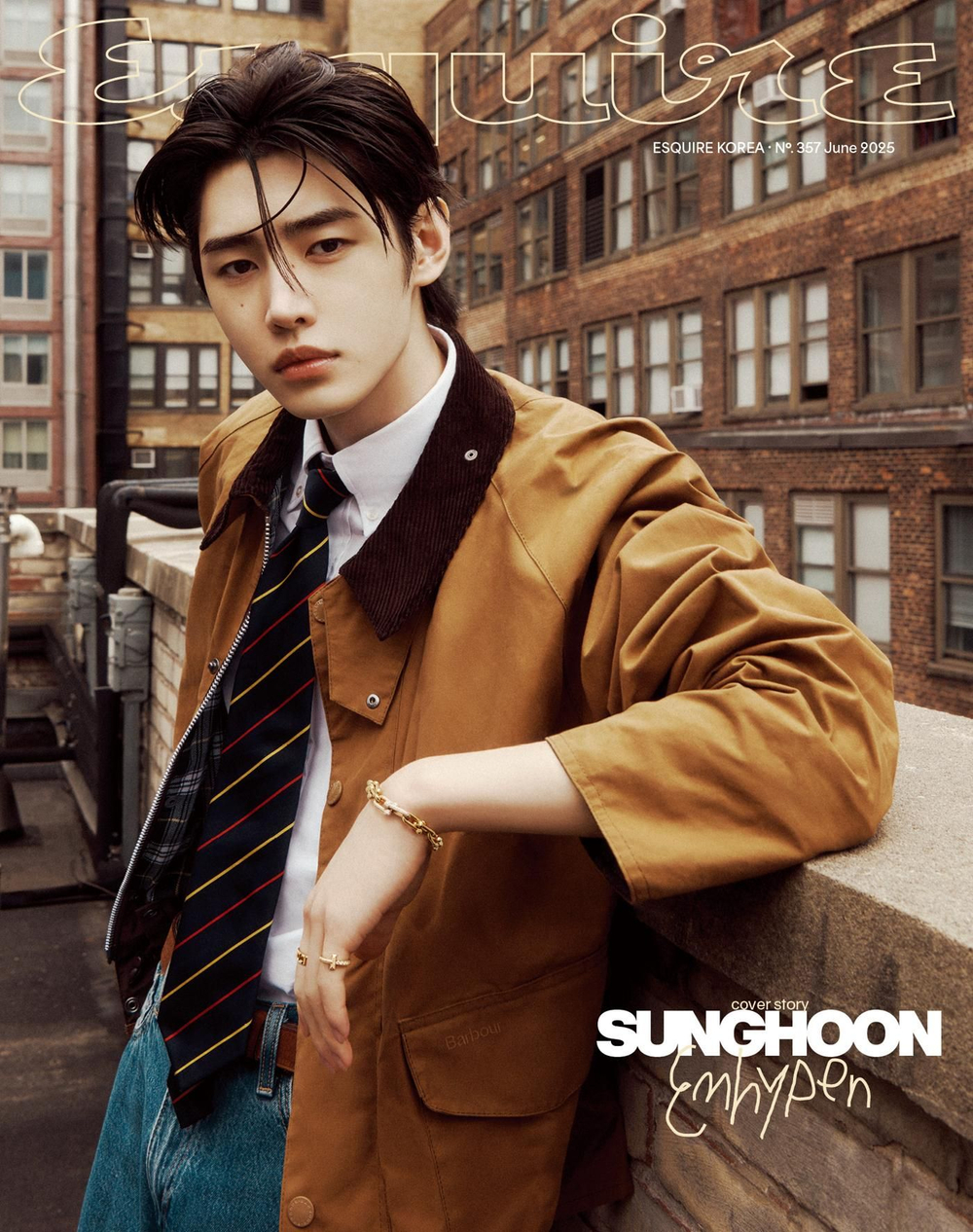 публикация esquire - 2025.06 ENHYPEN SUNGHOON C Type