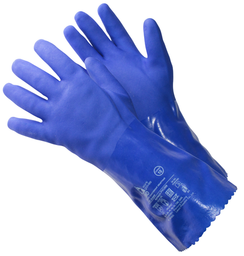 Перчатки Gward Astra SND полиэстер с полным покрытием ПВХ синего цвета