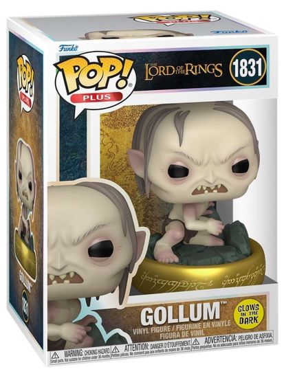 Фигурка Funko POP! Plus LOTR S9 Gollum (GW) (1831) 86429 / Фигурка Фанко ПОП! по мотивам вселенной "Властелин колец", Голлум