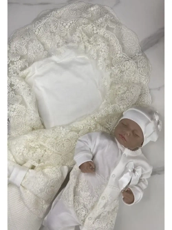 Комплект на выписку для новорожденного летний