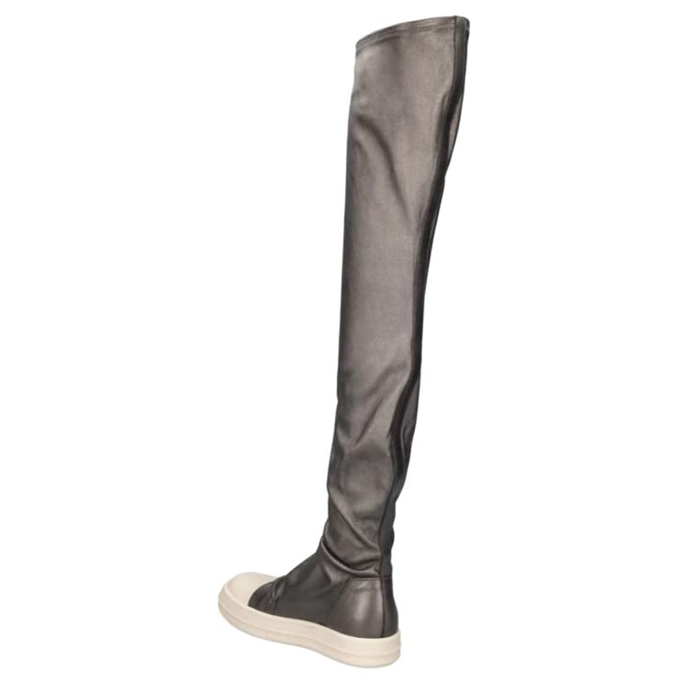 RICK OWENS/RO Over the knee Boots Women"s Gray