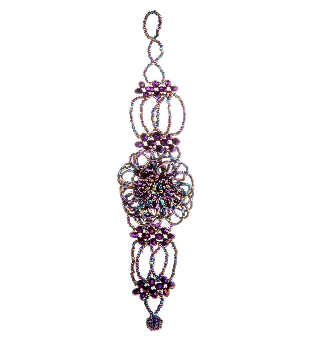 Y-BB033 Браслет из бисера и бусин «Кружево»