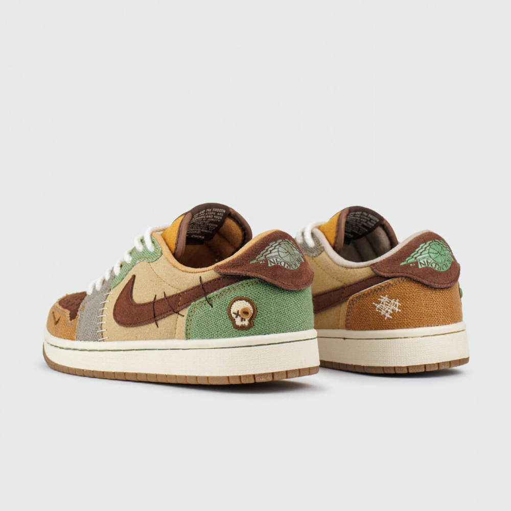 кроссовки Air Jordan 1 Low x Zion Williamson VooDoo