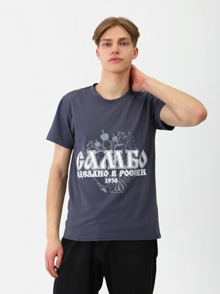 Футболка для САМБО серая мод.6