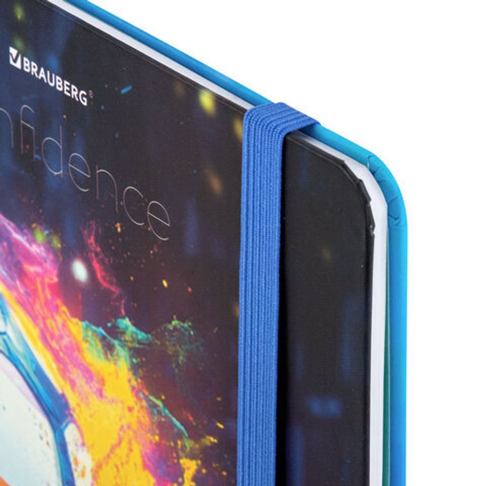 Дневник 1-11 класс 48 л., твердый, BRAUBERG, матовая ламинация, резинка, закладка-ляссе, с подсказом, "Футбол", 107235