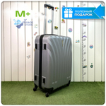 Средний чемодан L'Case Phuket, серебристый