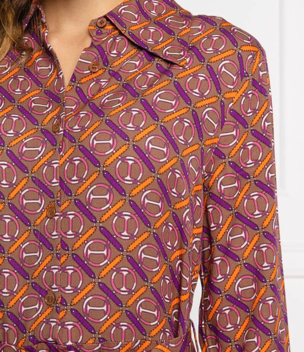 Платье Silvian Heach - коричневый(PGA21083VE)