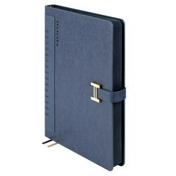 Ежедневник недатированный ESCALADA, А5+, 160 л., арт. 70579/ 10 ПРИСТИН СЕРЫЙ (кожзам: 175x245 мм, твёрдый переплёт, материал обложки: искусственная кожа "Пристин", искусственная кожа "Снейк"; способ крепления блока: ниткошвейный; декор: блинтовое ти