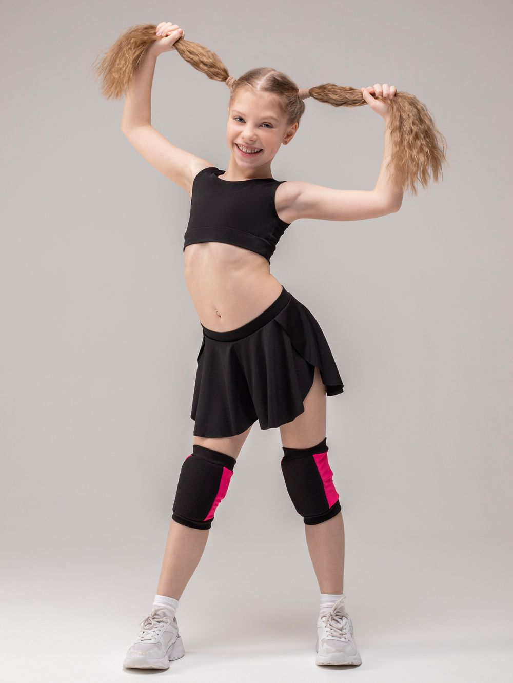 Kneepads Tricks Kids, Black/Pink