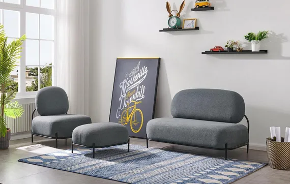 Кресло Midnight темно-серое