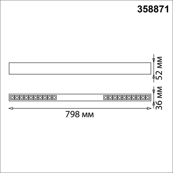 358871 OVER NT22 338 белый Светильник накладной/подвесной светодиодный (длина подвесов 1,2м) IP20 LED 4000K 30W 220V ITER