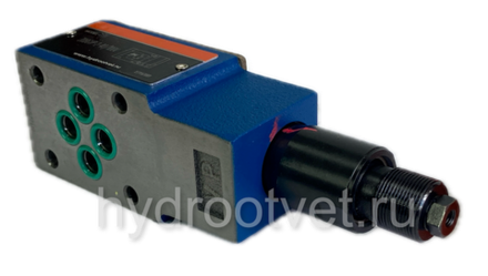 ZDB6VP2-4X/50V - Предохранительный клапан Ду 6 модульного монтажа с давлением регулировки до50 бар, в каналах P → T