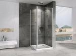 Душевой уголок ABBER Sonnenstrand AG04070-S75 70x75 стекло прозрачное/профиль хром