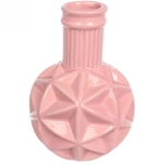 Ваза из керамики «Crispy-Беверли» 15,5см цвет розовый