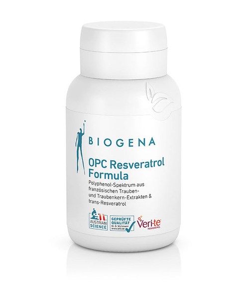 BIOGENA ОПС -РЕСВЕРАТРОЛ ФОРМУЛА OPC RESVERATROL FORMULA (60 кап)