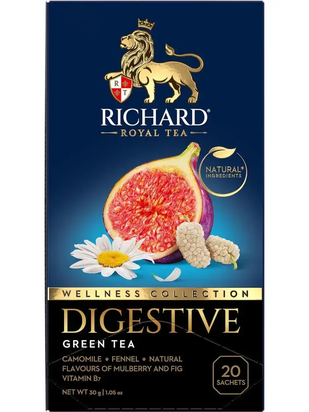 Чай в пакетиках RICHARD DIGESTIVE, 20 шт