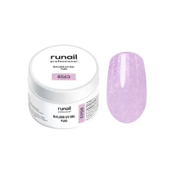 Гель с хлопьями Юки BUILDER UV GEL YUKI,RuNail 15 г №8563