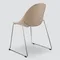 Стул Vid Soft бежевый, ножки хром