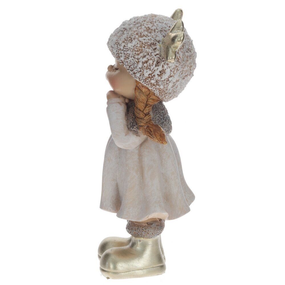 GAEM Фигурка декоративная "Мальчик/Девочка", L7,5 W5 H13 см, 2в.