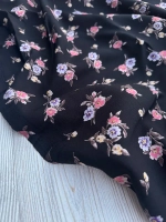 Ткань для шитья штапель вискоза принт