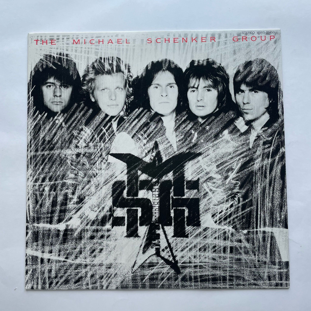 Винтажная виниловая пластинка LP The Michael Schenker Group MSG (Япония 1981) (Без Оби)