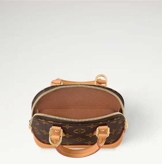 Сумка Louis Vuitton Alma коричневый