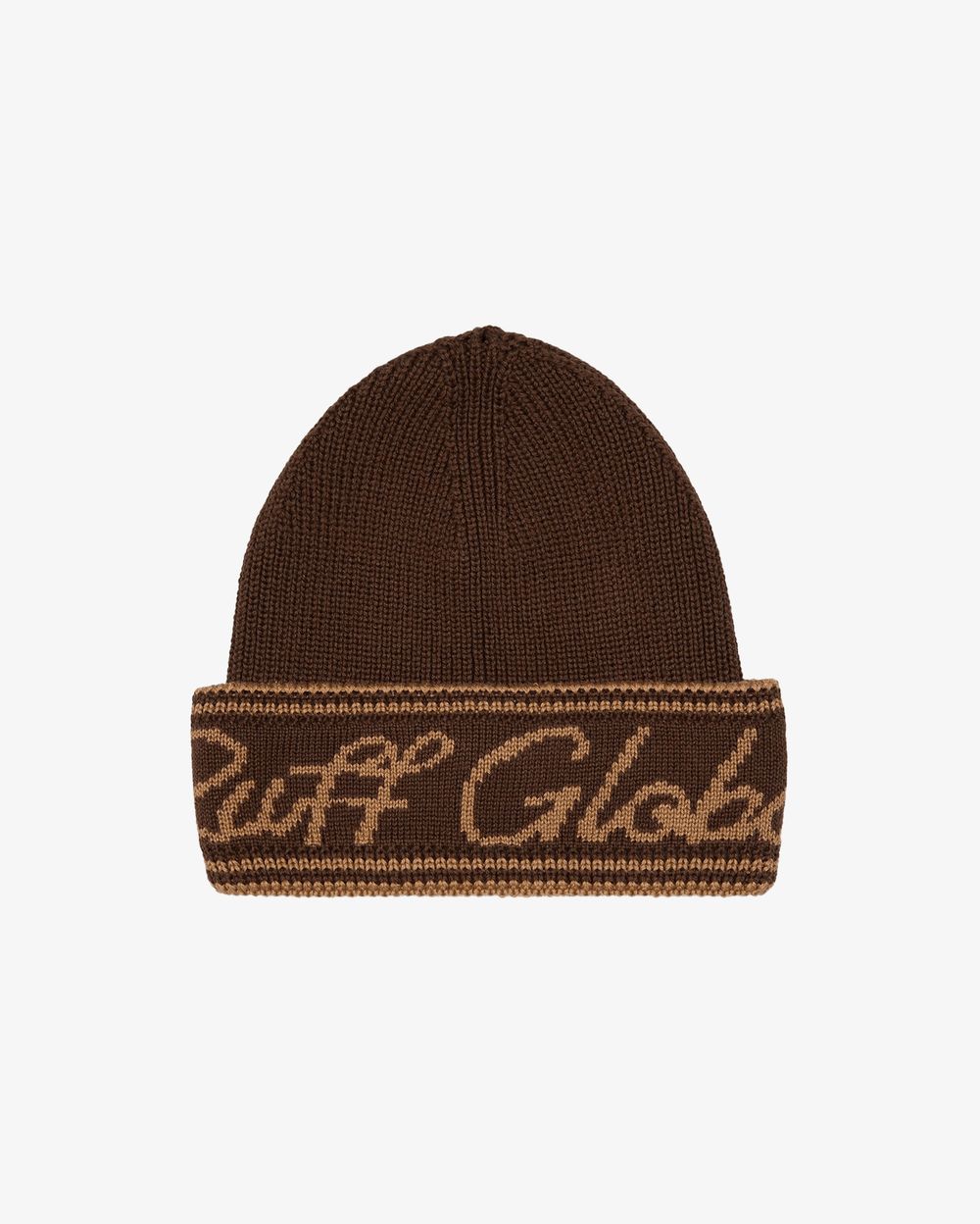 Шапка Ruff Global Tbrts Beanie коричневая