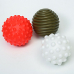 6941002 Подарочный набор развивающих тактильных мячиков «Подарочек» 3 шт.