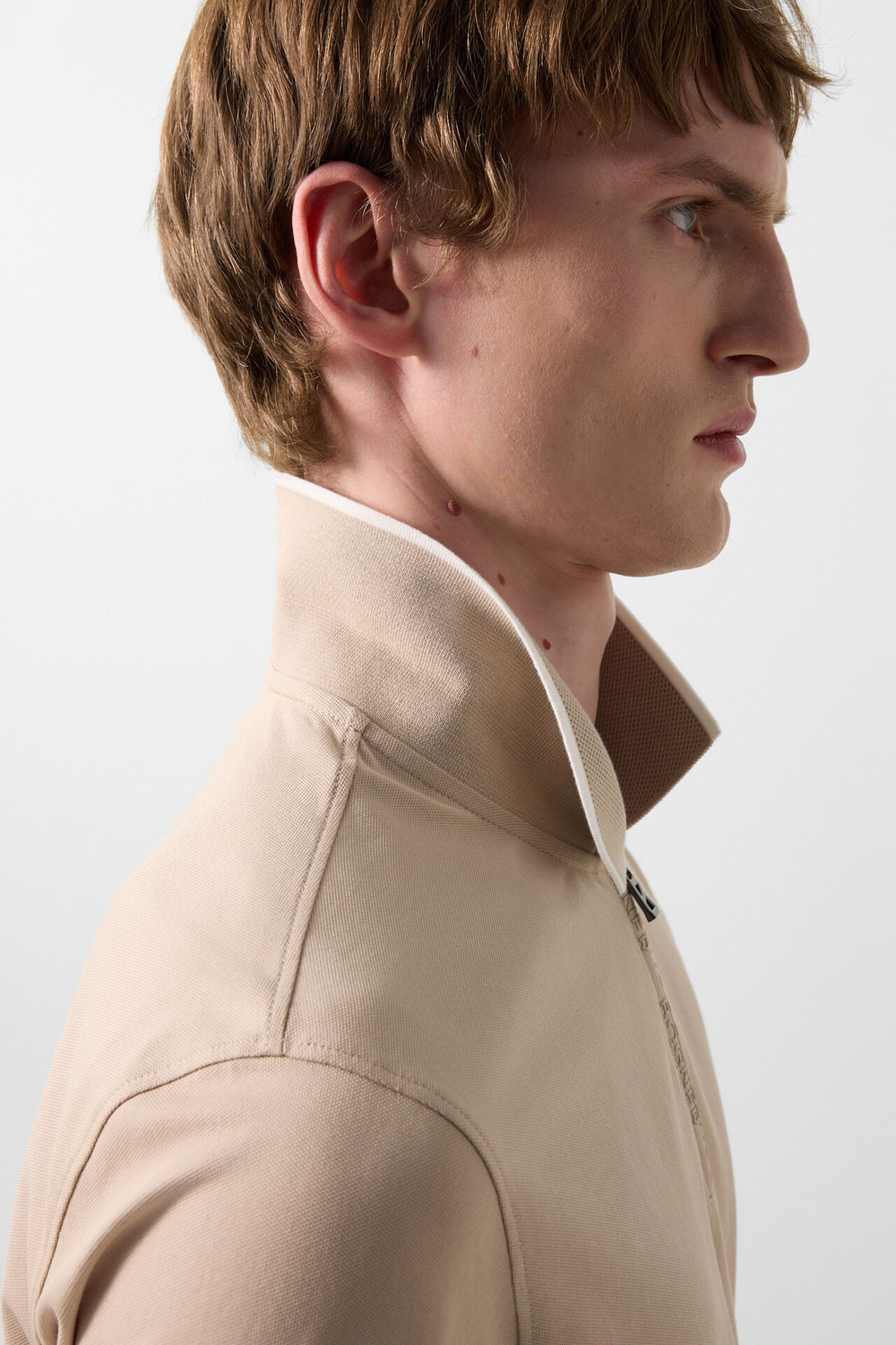 Рубашка-поло BOGNER TIMO-10 в бежевом цвете