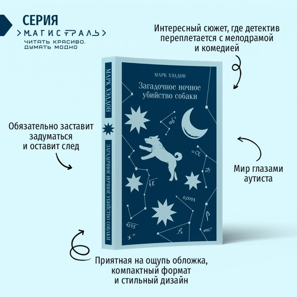 Загадочное ночное убийство собаки. Марк Хэддон