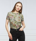 футболка mickey Desigual - оливковый(22SWTKBB)