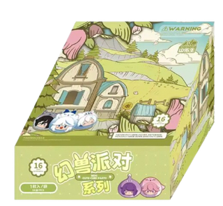 Рандомная фигурка Blind Box Genshin Impact Mini Cute Cubs Party