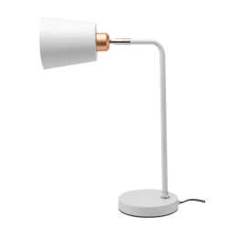 Светильник настольный белый (220В) FORCEKRAFT FK-DEA5151