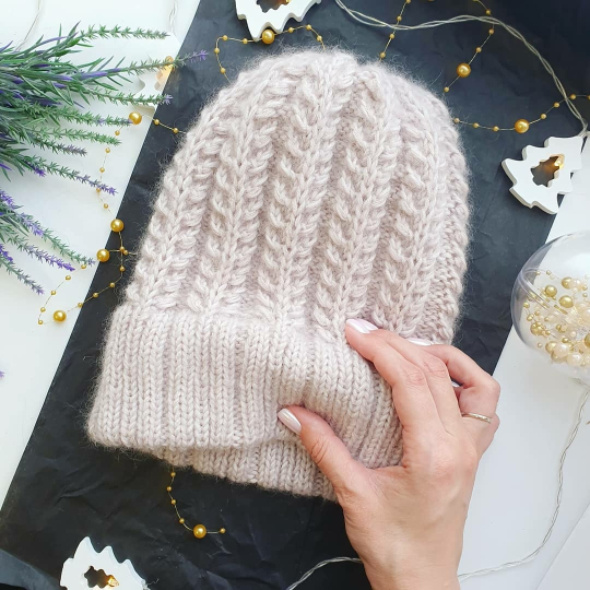 Мастер-класс шапка Гиацинт