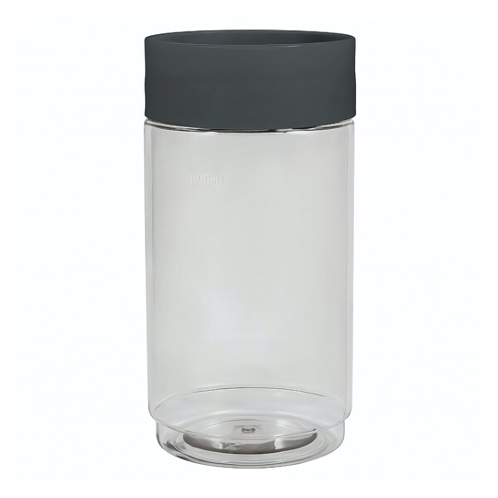 Емкость для сыпучих продуктов "Asti" 1,0л (черный)