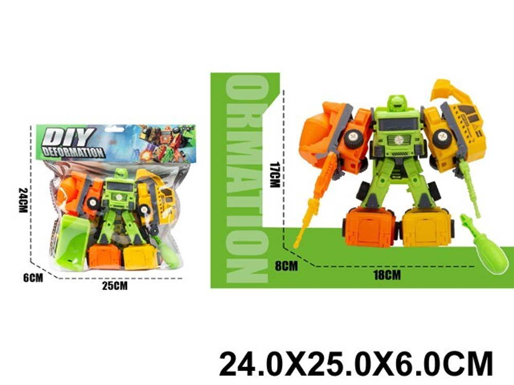 Конструктор 1602 Робот в пакете