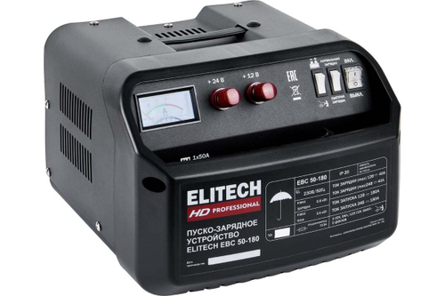 Устройство пуско-зарядное Elitech EBC 50/180 HD 206814