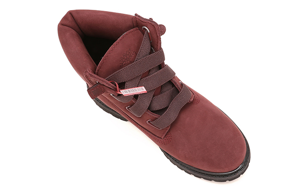 Timberland 6 Inch Premium Convenience Boots "Burgundy" Women"s