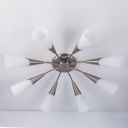 Citilux Фокус CL103181 Люстра потолочная Матовый Хром